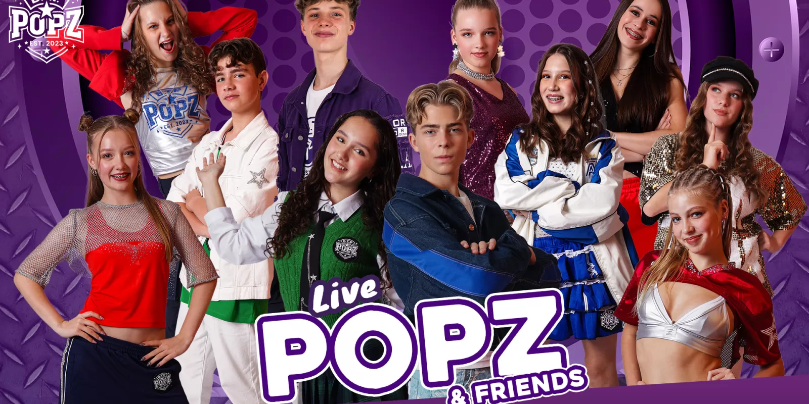 pop☆ ページ POPZ & Friends | 31 mei in Nobel